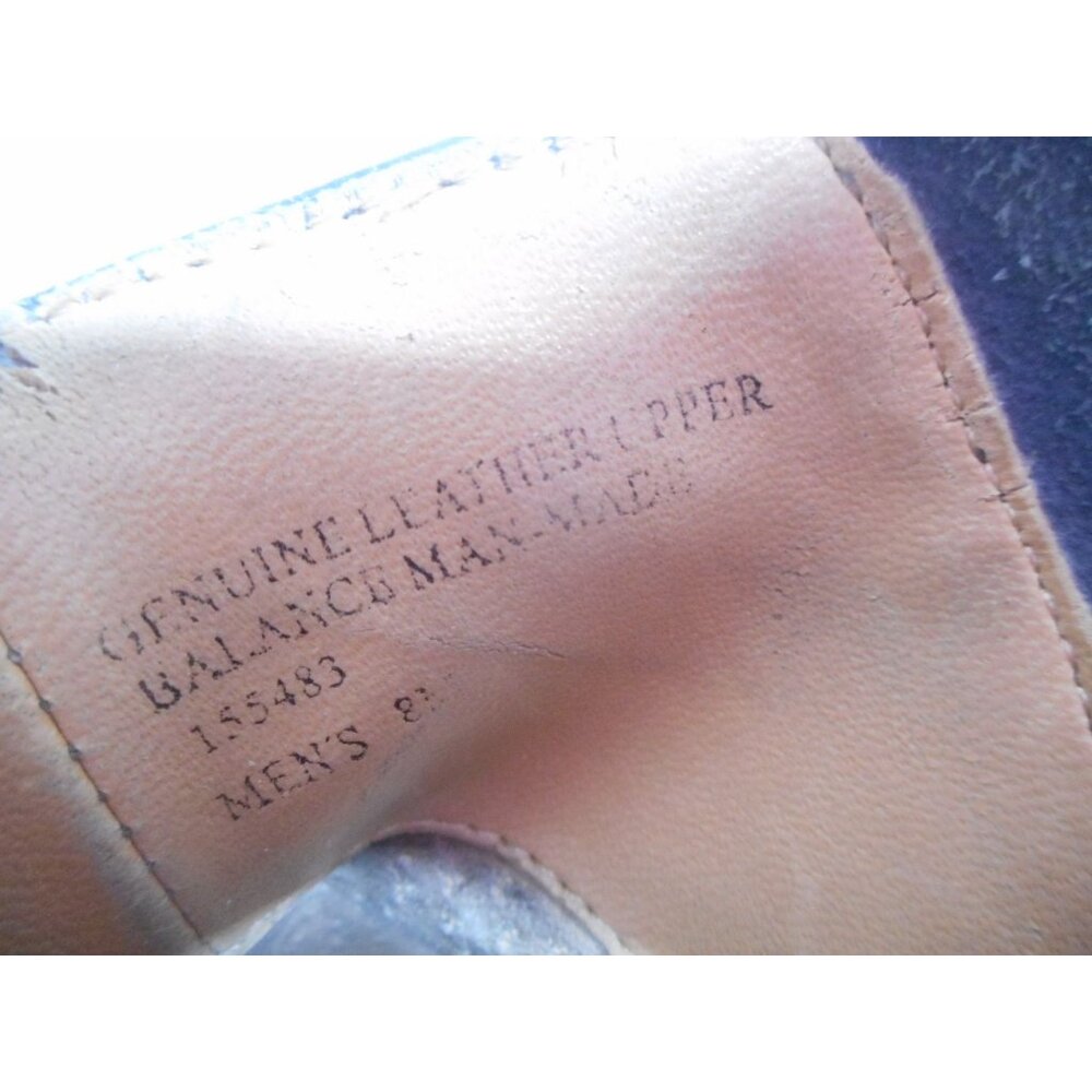 Giorgio Brutini Men’s Dumont Boot BLUE Size 8 M 155482 Genuine Leather side Zip - Picture 5 of 12